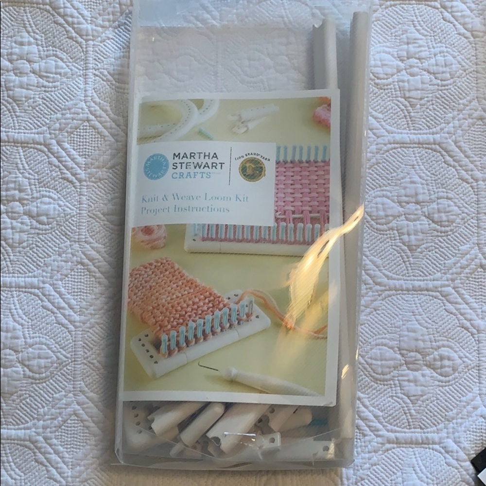 Martha Stewart Knit & Weave Loom Kit